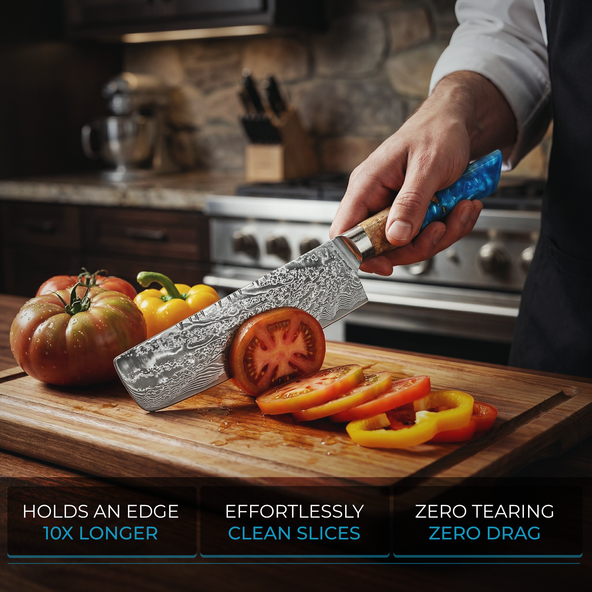 Surge Series 7” Nakiri Knife
