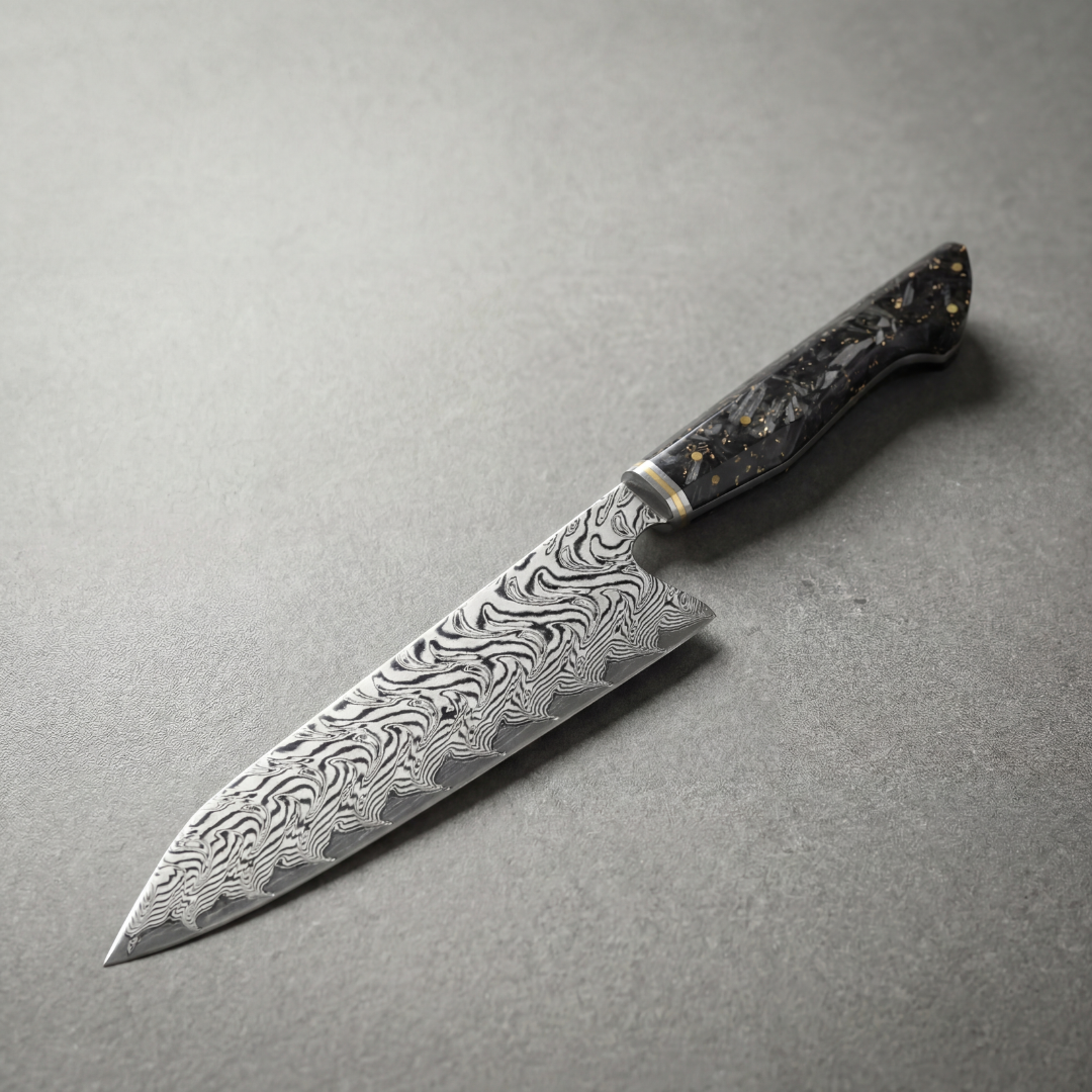 Shinkuro Series 6 Pc Japanese Damascus Set
